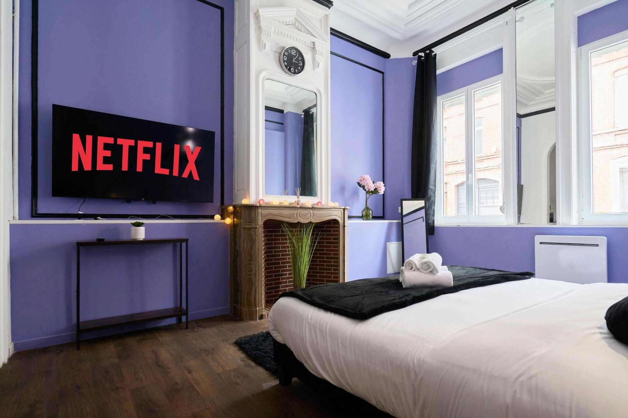 Ng Prestige - Lille L Roubaix Trichon - Balneo - Netflix - Wifi Leilighet Eksteriør bilde